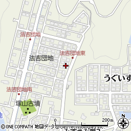 島根県松江市西法吉町15周辺の地図