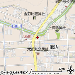 岐阜県岐阜市太郎丸諏訪119周辺の地図