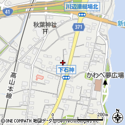 岐阜県加茂郡川辺町石神219周辺の地図