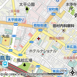 鳥取県鳥取市永楽温泉町111周辺の地図
