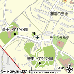 神奈川県横浜市神奈川区菅田町100周辺の地図