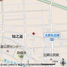 岐阜県岐阜市太郎丸知之道128周辺の地図