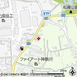 神奈川県厚木市三田4周辺の地図