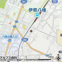 長野県飯田市八幡町2129周辺の地図