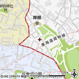 神奈川県横浜市港北区岸根町684周辺の地図