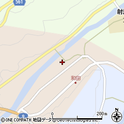 兵庫県美方郡香美町村岡区和田166周辺の地図
