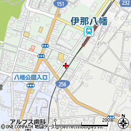 長野県飯田市八幡町2130周辺の地図