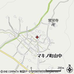 滋賀県高島市マキノ町山中481周辺の地図