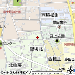 岐阜県関市竪切北32-2周辺の地図