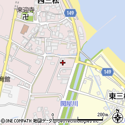 福井県大飯郡高浜町西三松37周辺の地図