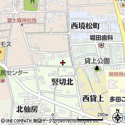 岐阜県関市竪切北32-3周辺の地図