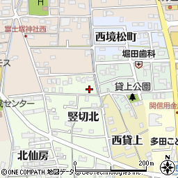岐阜県関市竪切北32-40周辺の地図