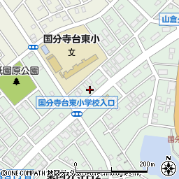 千葉県市原市東国分寺台5丁目2周辺の地図