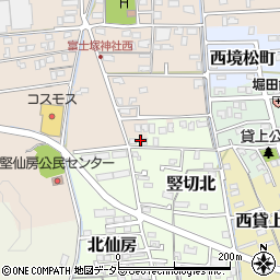 岐阜県関市竪切北32-14周辺の地図