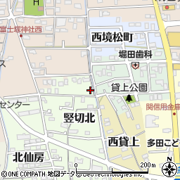 岐阜県関市竪切北32-1周辺の地図