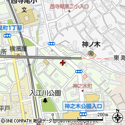 バーミヤン神奈川大口店周辺の地図