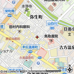 鳥取県鳥取市末広温泉町309周辺の地図