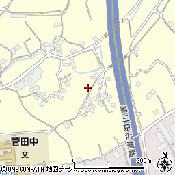 神奈川県横浜市神奈川区菅田町1968周辺の地図