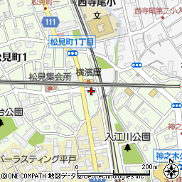 お酒の横濱屋松見町店周辺の地図