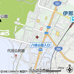 長野県飯田市八幡町1984周辺の地図