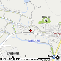 岐阜県加茂郡富加町大平賀1051周辺の地図