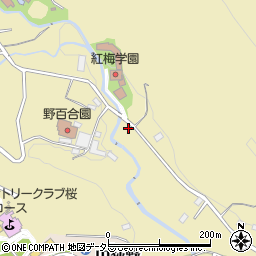 眞弓荘周辺の地図