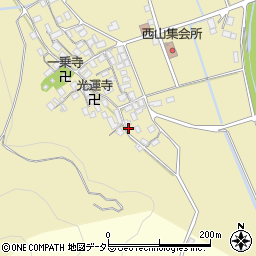 滋賀県長浜市木之本町西山792周辺の地図