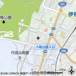 長野県飯田市八幡町1978周辺の地図