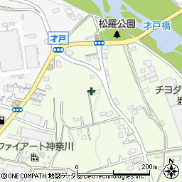 神奈川県厚木市三田3153周辺の地図