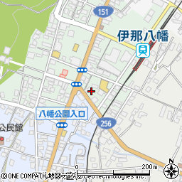 長野県飯田市八幡町2114周辺の地図