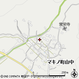 滋賀県高島市マキノ町山中488周辺の地図