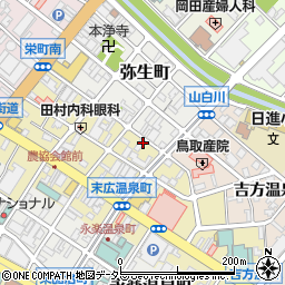 鳥取県鳥取市末広温泉町305周辺の地図