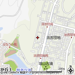 島根県松江市西法吉町31-7周辺の地図