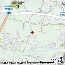 長野県飯田市大瀬木772周辺の地図
