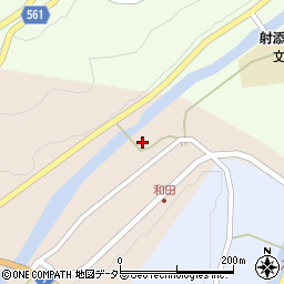 兵庫県美方郡香美町村岡区和田167周辺の地図