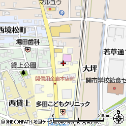 岐阜県関市東貸上27周辺の地図