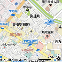鳥取県鳥取市末広温泉町319周辺の地図