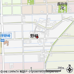 岐阜県岐阜市門屋野崎64周辺の地図