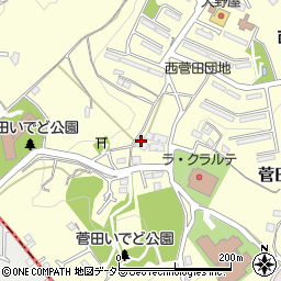 神奈川県横浜市神奈川区菅田町122周辺の地図