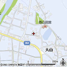 岐阜県加茂郡富加町大山855-2周辺の地図