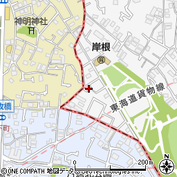 神奈川県横浜市港北区岸根町691周辺の地図