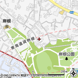 神奈川県横浜市港北区岸根町509周辺の地図
