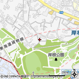 神奈川県横浜市港北区岸根町481周辺の地図