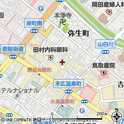 鳥取県鳥取市末広温泉町211周辺の地図