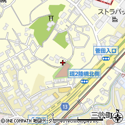 神奈川県横浜市神奈川区菅田町2721周辺の地図
