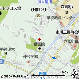 山梨県西八代郡市川三郷町岩間2680周辺の地図