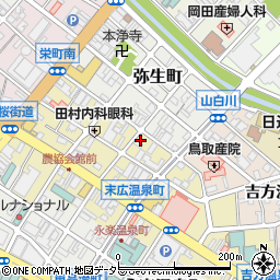 鳥取県鳥取市末広温泉町320周辺の地図