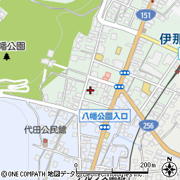 長野県飯田市八幡町1975周辺の地図