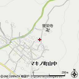 滋賀県高島市マキノ町山中541周辺の地図