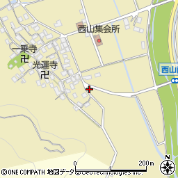 滋賀県長浜市木之本町西山763周辺の地図